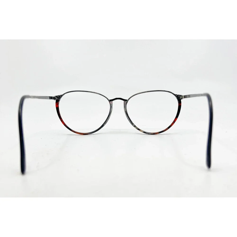 Gucci GG 2326 53M Womens Eyeglasses Frames Silver Tortoise Shell Italy Vintage